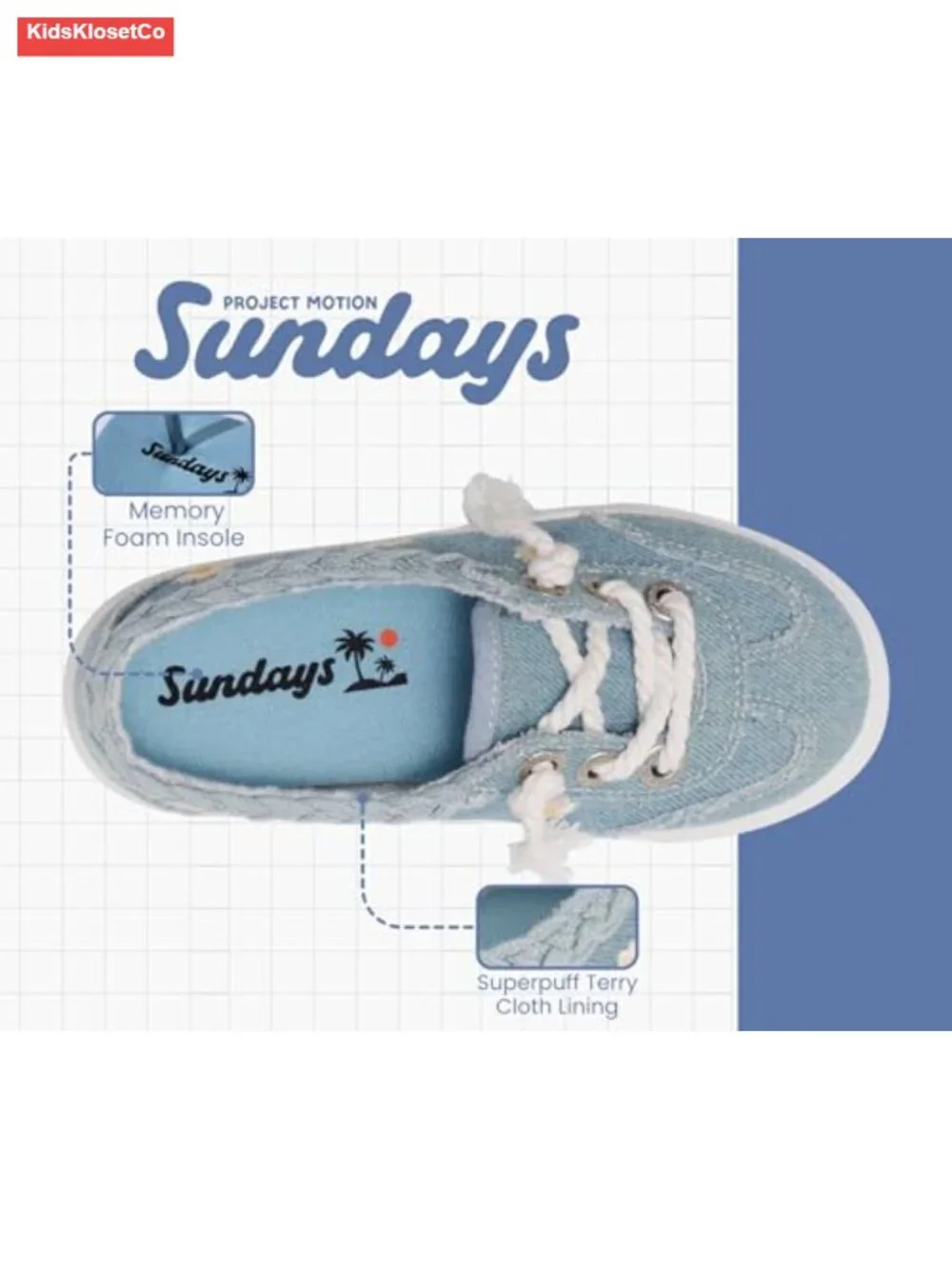 Canvas Low Top Sneakers with Non-Slip Sole, Lightweight Kids Shoes